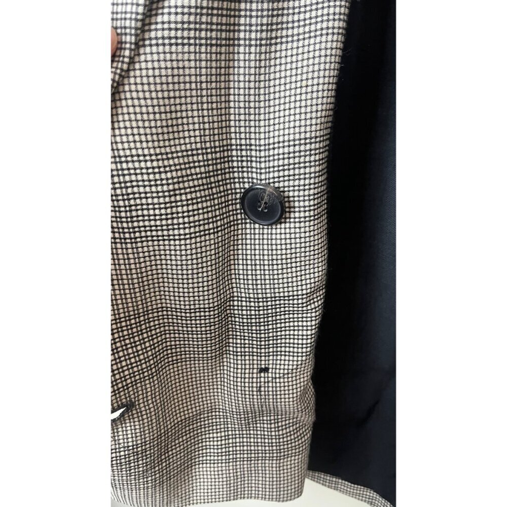 ALL SAINTS DOUBLE BREASTED OVERSIZED FIT BLAZER JACKET 4 - Picture 8 of 14